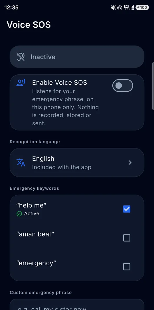 SOS الصوتي