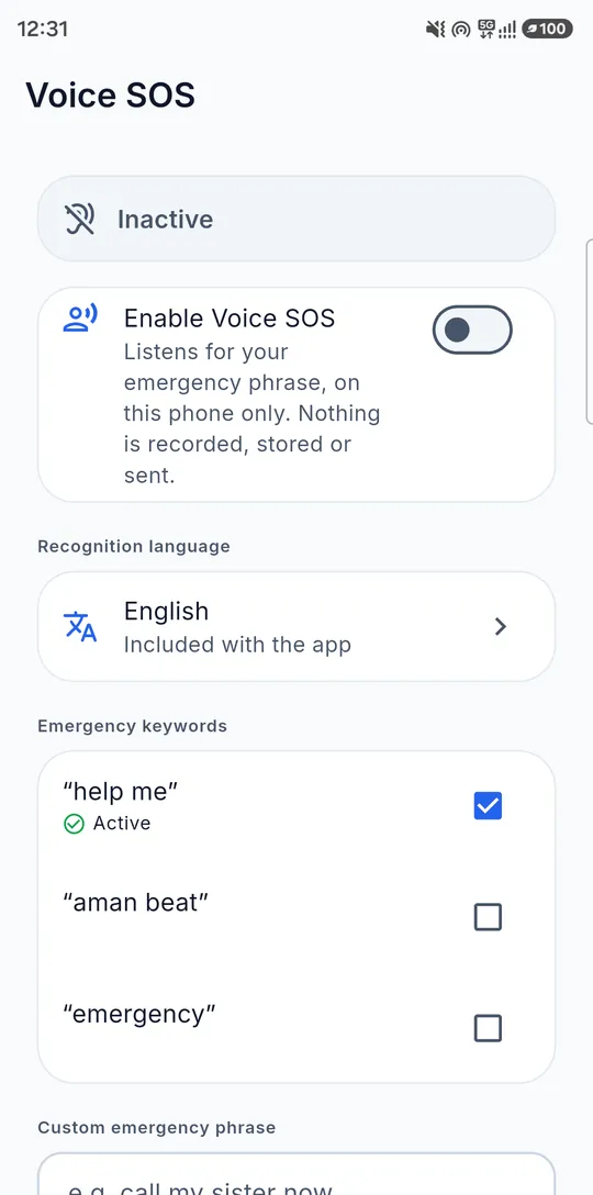SOS الصوتي